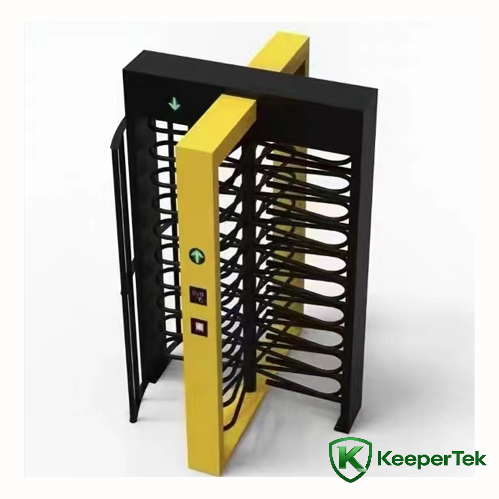Baked Paint Full-Height Double-Gate Turnstile KT-JSDQG03